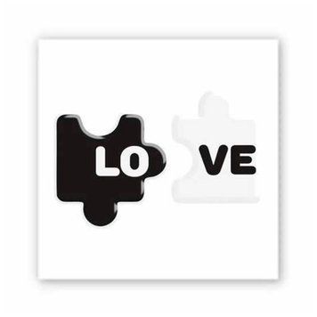 3D Stickers Love Puzzle 47738 фото