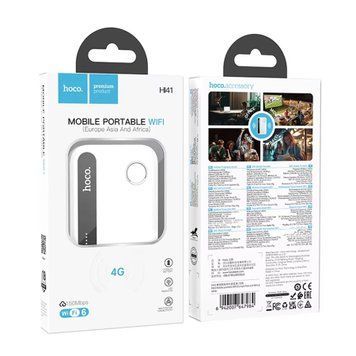 Мобільний Wi-Fi модем Hoco HI41 white 39734 фото