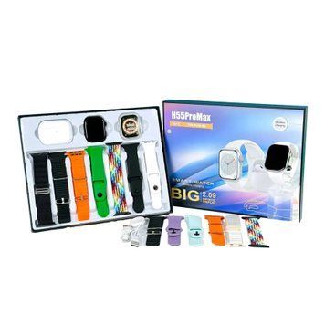 Смарт-годинник H55 Pro Max + 7 ремінців + TWS black 41245 фото