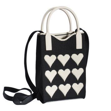 Сумка Fashion Heart black 41078 фото