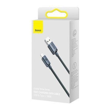 USB Cable Baseus Crystal Shine Series Type-C 100W (1.2m) black 10326 фото