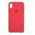 Silicone case iPhone 6/6S crimson 28907 фото