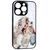 Силікон Xiaomi RedMi 12 Glass Prisma Girl with phone 18409 фото