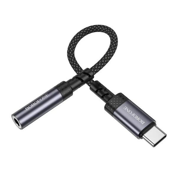 AUX Type-C Borofone BV24 Jack adapter 41327 фото