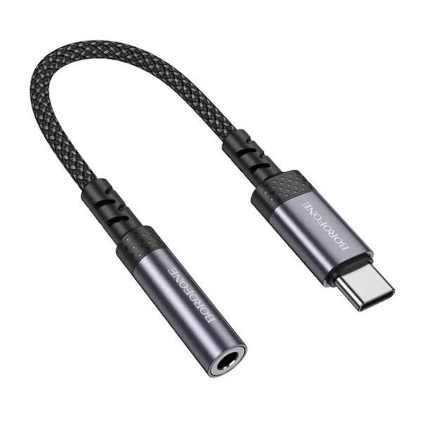 AUX Type-C Borofone BV24 Jack adapter 41327 фото