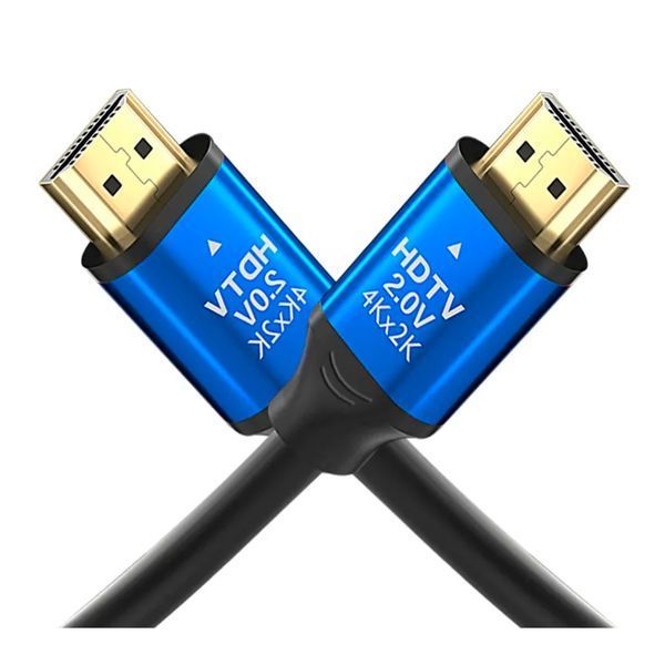 HDMI HDMI 2.0V 4K*2K OD 8.0 1.5m blue 46918 фото