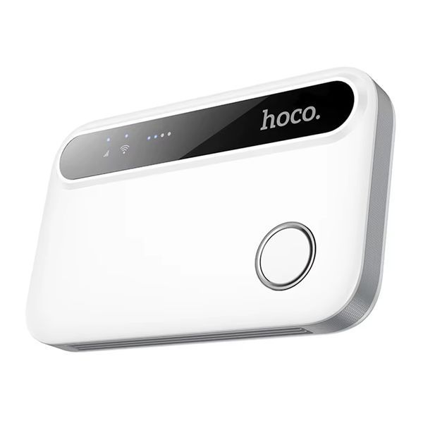 Мобільний Wi-Fi модем Hoco HI41 white 39734 фото