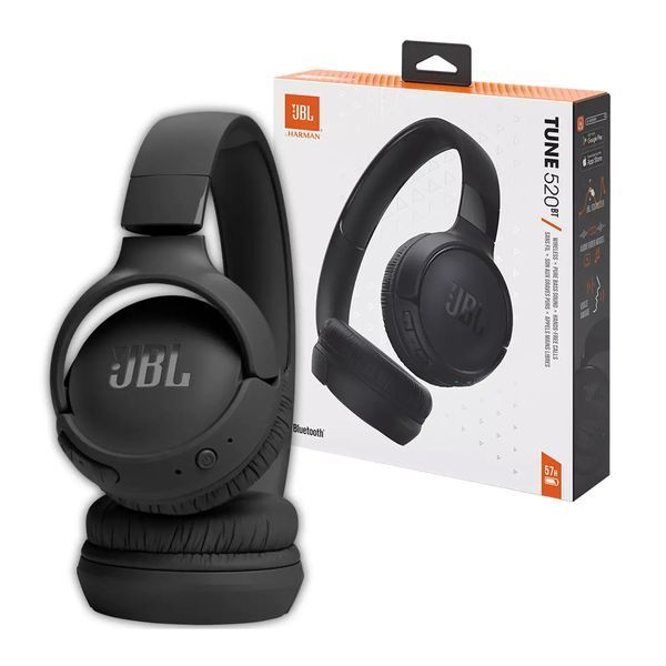 Навушники Big Bluetooth JBL Tune 520BT black UA 05001 фото