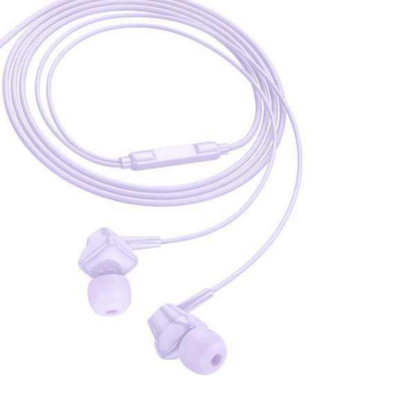 Навушники Hoco М113 + мік purple 39388 фото