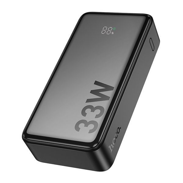 Power bank 10 000 mAh Hoco Q27 Jewel 33W Display black 00082 фото