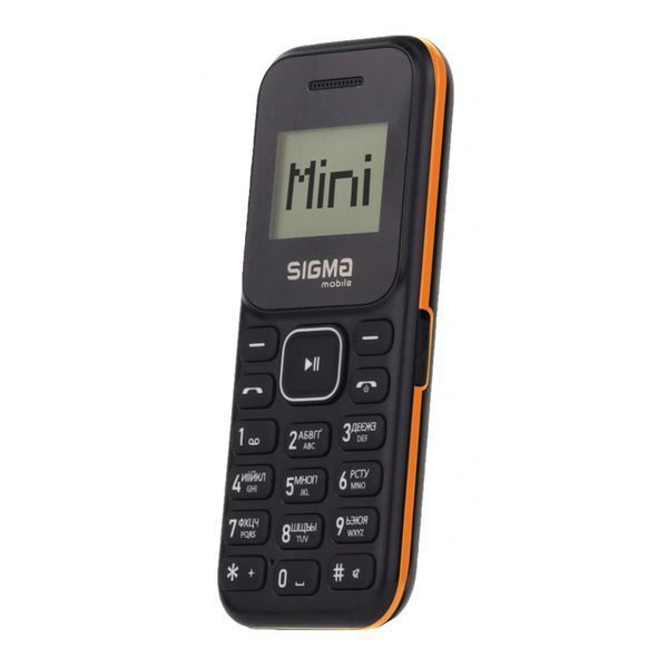 Телефон Sigma X-style 14 Mini Black - Orange UA 26851 фото