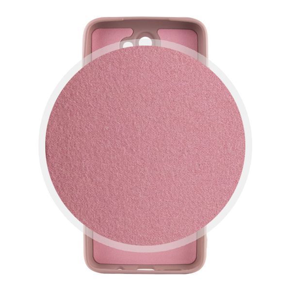 Silicone cover Full Xiaomi RedMi 14C light pink 37846 фото