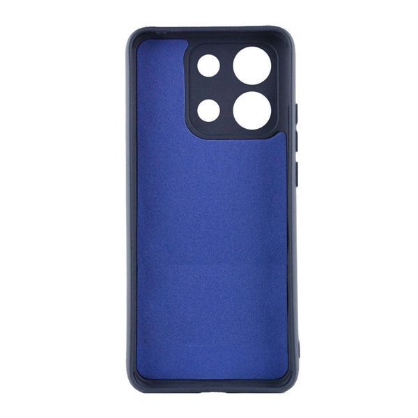Silicone cover Full Xiaomi RedMi Note 13 4G dark blue 35209 фото