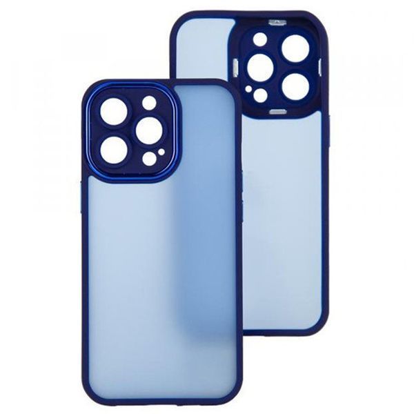 Силікон Xiaomi RedMi Note 11/11S Metal Lens dark blue 18017 фото