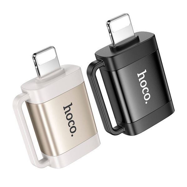 USB перехідник Hoco UA31A Lightning під флешку 45635 фото