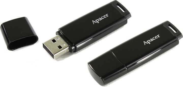 USB Flash 32 GB Apacer AH336 Black UA 00392 фото