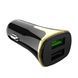 АЗП Hoco Z31 3.4A QC 3.0 (2USB) black 20844 фото 2
