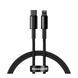 Кабель Baseus Tungsten Gold Type-C to Lightning PD 20W (1m) black 19377 фото 1