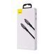Кабель Baseus Tungsten Gold Type-C to Lightning PD 20W (1m) black 19377 фото 3
