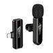 Мікрофон петличний bluetooth Hoco L20 Lightning black 03963 фото 2