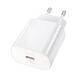 МЗП Hoco N22 PD 25W/3A (1USB-C) white 30983 фото 2