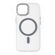 Силікон Samsung S25 Ultra MagSafe Metal Armor Magnetic series gray 04151 фото 1
