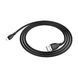 USB Cable Hoco lightning X61 2.4A 1m black 02192 фото 1