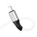 USB Cable Hoco Lightning X86 2.4A 1m white 42576 фото 4
