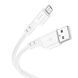 USB Cable Hoco Micro usb X97 2.4A 1m white 37803 фото 2