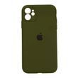 Silicone case Full camera iPhone 15 khaki 33326 фото
