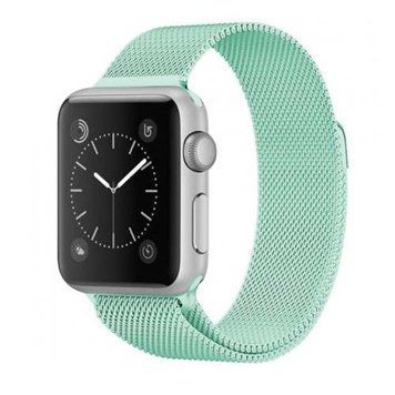 Ремінець Apple watch 38/40mm Milanese Loop mint 25994 фото