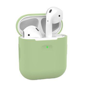 Чохол Silicone Case на AirPods 1/2 pistachio 41391 фото