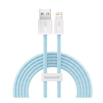 Кабель Baseus Dynamic Series Fast Charging Lightning 2.4A (2m) blue 11302 фото