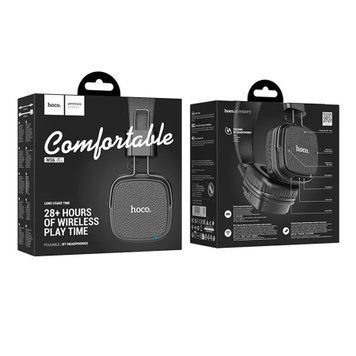 Навушники Big Bluetooth Hoco W56 black 38825 фото