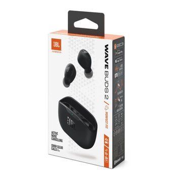 Навушники JBL Wave Buds 2 black UA 42814 фото