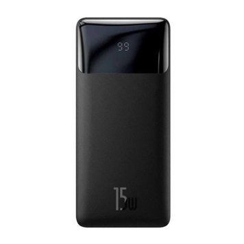 Power bank 10 000 mah Baseus Magnetic wireless quick charging 20W Black 00175 фото