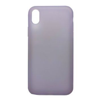 Силікон iPhone Xr Latex matte lilac 01331 фото