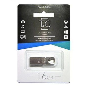 USB Flash 16 GB T&G 117 Metal Silver UA 28261 фото