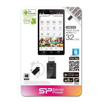 USB - Micro Flash 32 GB SiliconPower X21 Black 27363 фото