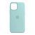 Silicone case Full iPhone 12 Pro Max mint 18503 фото