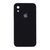 Silicone case Full square close camera iPhone Xr black 30123 фото