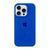 Silicone case iPhone 13 with MagSafe Premium porcelain blue 43303 фото