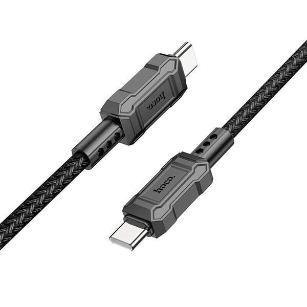 Cable Hoco Type-C to Type-C X94 60W/3A 1m black 34363 фото