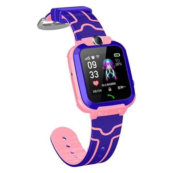 Дитячий годинник з GPS XO H100 pink 05735 фото