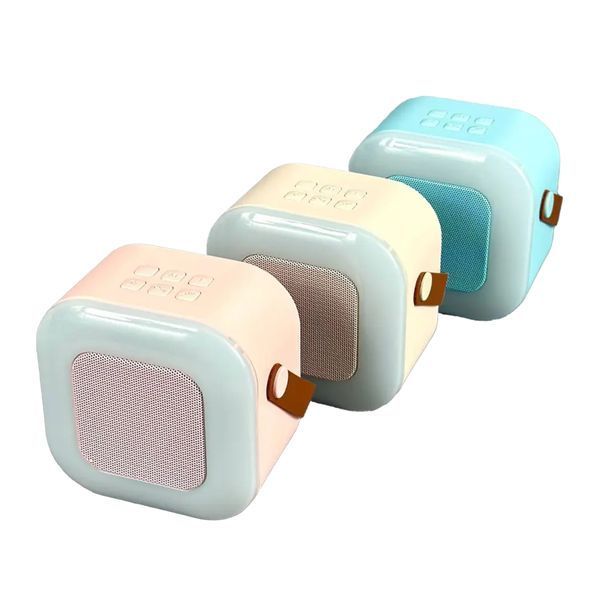 Колонка Bluetooth A31 2 мікрофона дитяче караоке beige 43185 фото