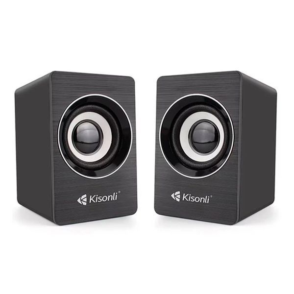 Колонка для комп'ютера Kisonli A-707 black 45397 фото