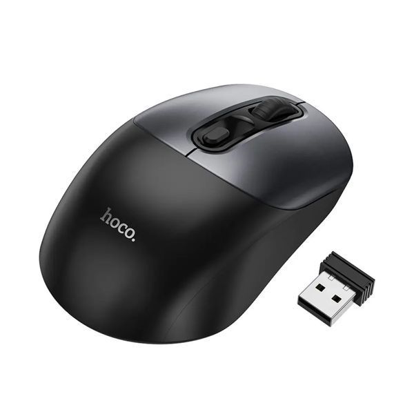 Мишка Bluetooth Hoco GM28 black+grey 37289 фото
