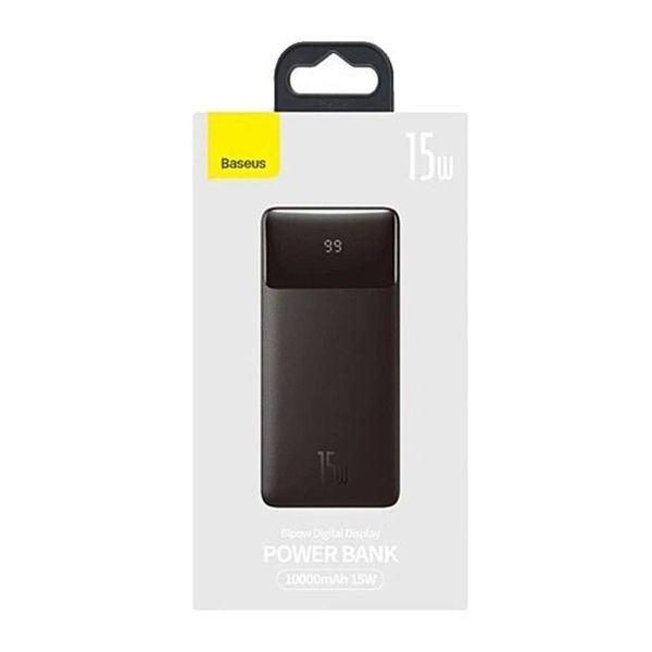 Power bank 10 000 mah Baseus Magnetic wireless quick charging 20W Black 00175 фото