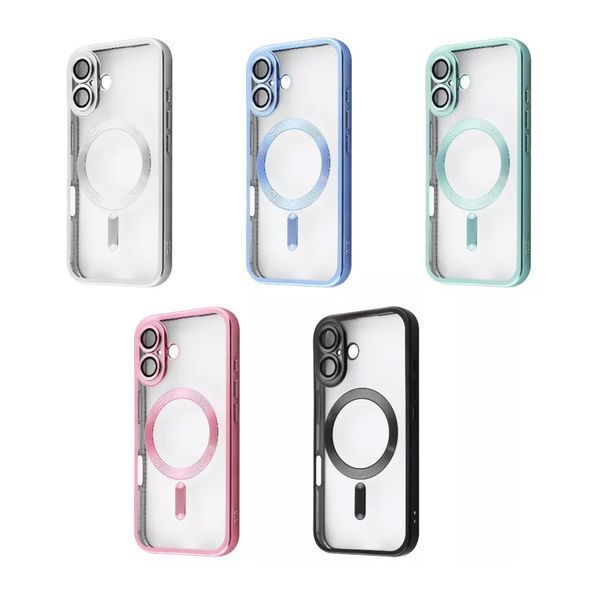 Силікон iPhone 15 MagSafe Matte Case pink 39126 фото