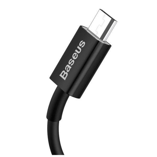 USB Cable Baseus Superior Series Fast Charging Micro USB 2A (1m) black 18953 фото